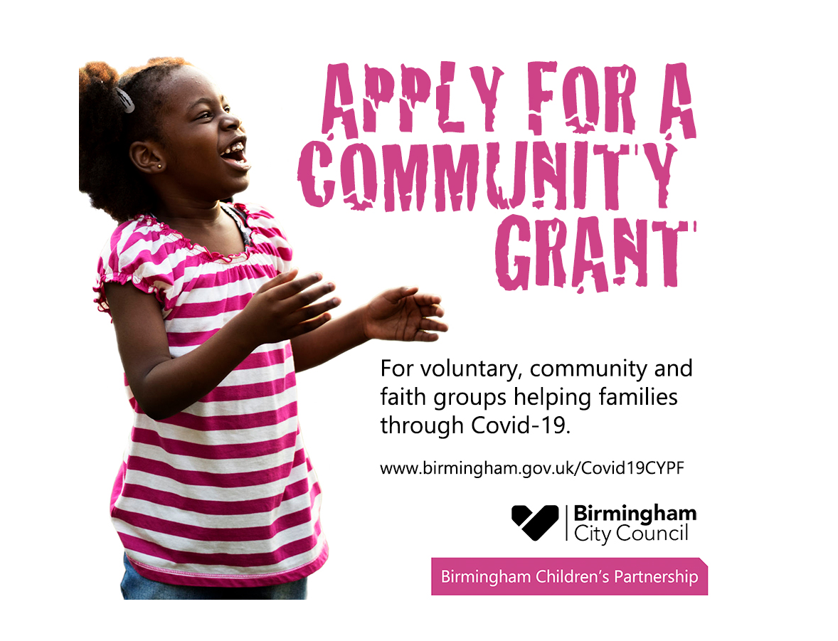 Community grants to help children and families Birmingham Churches